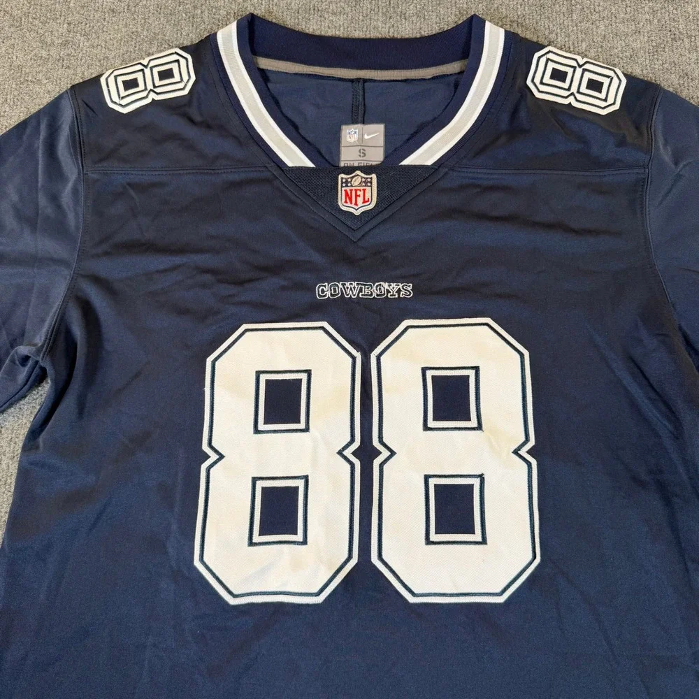 Nike Dallas Cowboys CeeDee Lamb 88 Jersey Men Small Navy Blue NFL On Field #3377